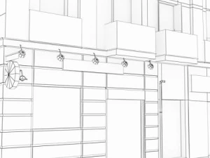 building 55 3D Model