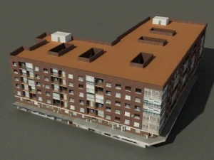 edif&iacute;cio 57 Modelo 3D