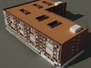 edif&iacute;cio 57 Modelo 3D