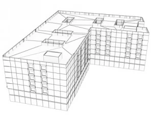 edif&iacute;cio 57 Modelo 3D