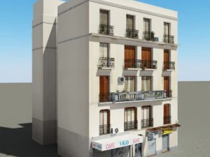 building 58 3D Model