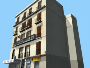 building 58 3D Model