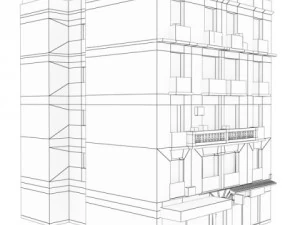 building 58 3D Model