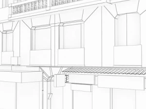 building 58 3D Model