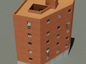 building 61 3D Model