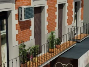 building 61 3D Model