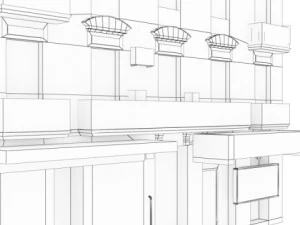 building 61 3D Model