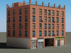 Model 3d bangunan 63 Model 3D