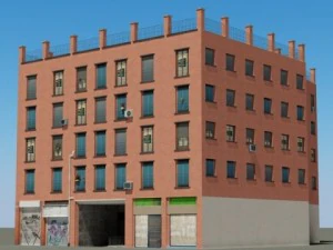 Model 3d bangunan 63 Model 3D