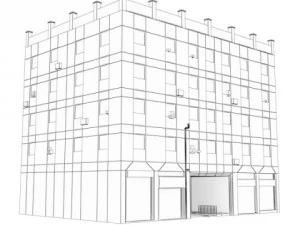 Model 3d bangunan 63 Model 3D