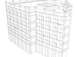 Model 3d bangunan 63 Model 3D