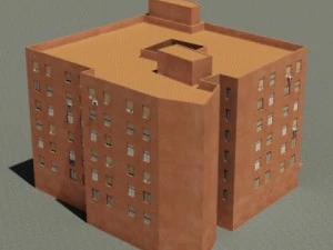 3d models european building 64 3D Model