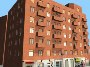 3d models european building 64 3D Model