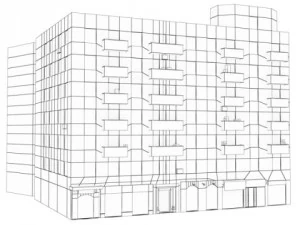 3d models european building 64 3D Model
