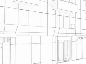 3d models european building 64 3D Model