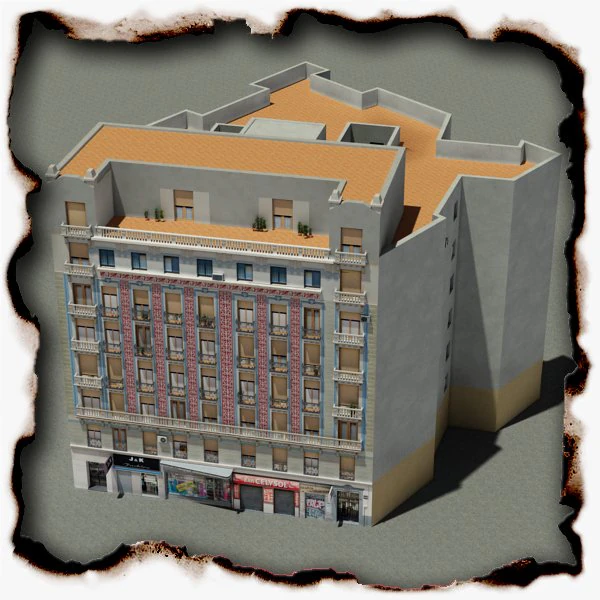 3d models building 65 3D Model .c4d .max .obj .3ds .fbx .stl .blend 