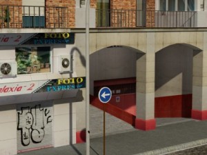 3d models european city block 03 3D-Modell