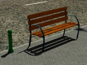 3d models european city block 03 3D Model
