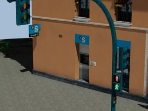 3d models european city block 03 3D Model