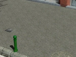 3d models european city block 03 3D Model