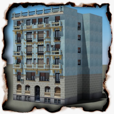 building 69 3D Model .c4d .max .obj .3ds .fbx .stl .blend 