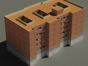 building 72 3D Model