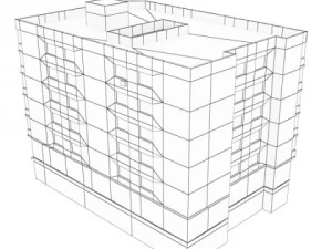 3d models building 74 3D Model