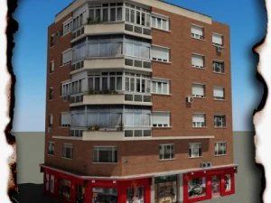 Model 3d bangunan 75 Model 3D