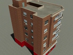 mod&egrave;les 3D b&acirc;timent 75 Modèle 3D