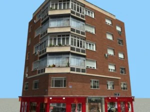 mod&egrave;les 3D b&acirc;timent 75 Modèle 3D