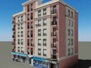 building 76 3D Model