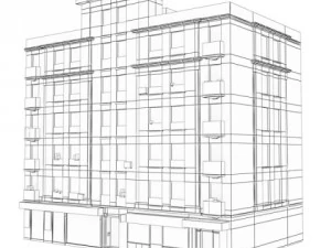building 76 3D Model
