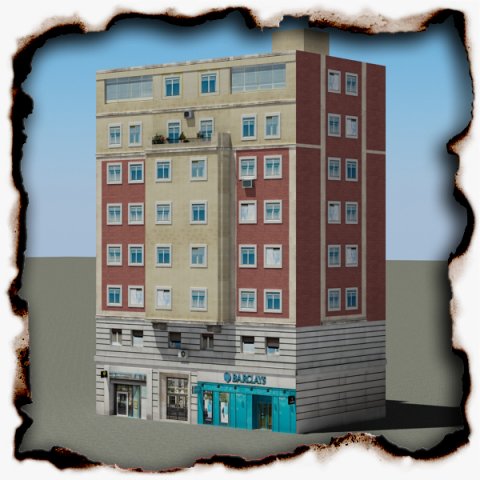 3d models building 78 Model 3D .c4d .max .obj .3ds .fbx .stl .blend 
