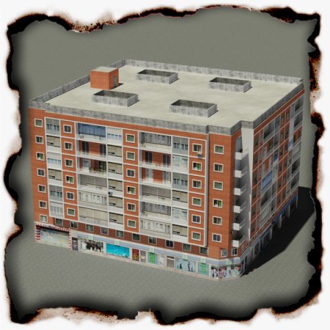 3d models building 81 3D Model .c4d .max .obj .3ds .fbx .stl .blend 