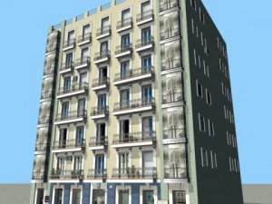 building 82 3D Model