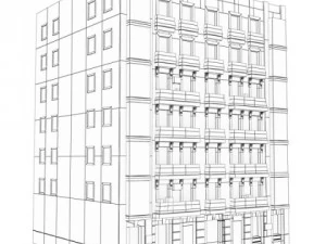 building 82 3D Model