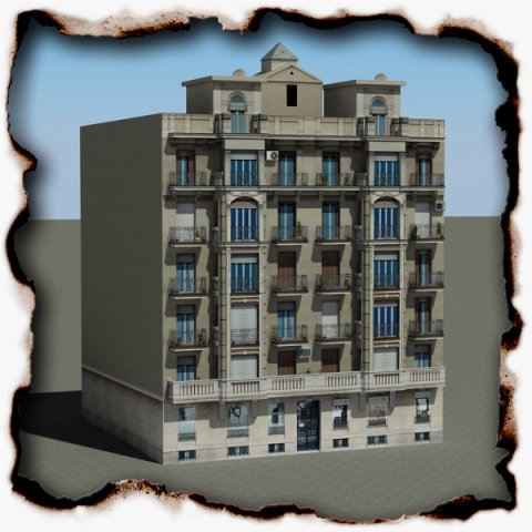 3d models building 83 3D Model .c4d .max .obj .3ds .fbx .stl .blend 