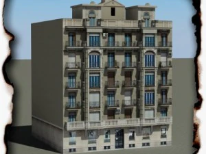 Model 3d bangunan 83 Model 3D