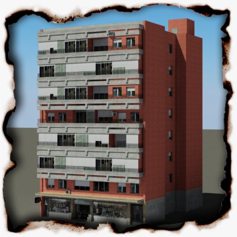 building 84 Modello 3D .c4d .max .obj .3ds .fbx .stl .blend 