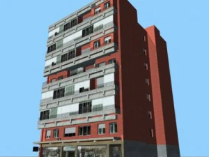 building 84 3D Model