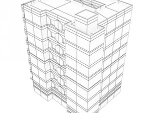 building 84 3D Model