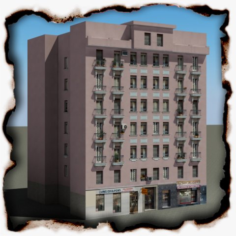 3d models building 86 3D 模型 .c4d .max .obj .3ds .fbx .stl .blend 