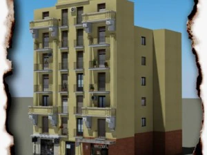 Model 3d bangunan 88 Model 3D