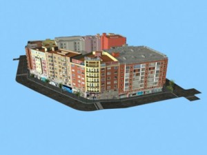 3d models city block 04 3D Model