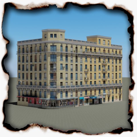 3d models building 89 Modello 3D .c4d .max .obj .3ds .fbx .stl .blend 