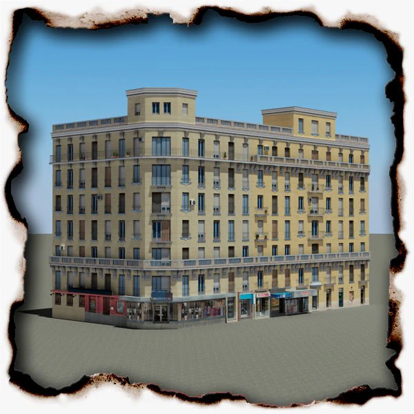 3d models building 89 3D Model .c4d .max .obj .3ds .fbx .stl .blend 