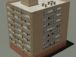3d models building 90 3D Model