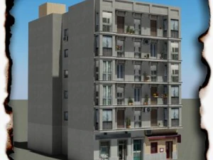 edificio 92 Modello 3D