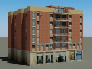 building 96 3D Model