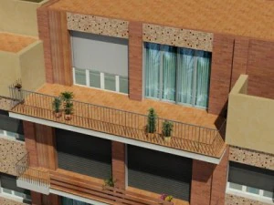 building 96 3D Model